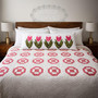 Mother's Tulip Patch and Wool Pillow PRI-2231
