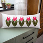Mother's Tulip Patch and Wool Pillow PRI-2231