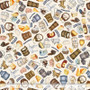 All Wisconsin Shop Hop 2600 31779E Light Cream One Yard