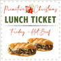 Primitive Christmas Lunch Friday 2026 PRESALE