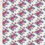 Tilda Village Life 100698 Myrtle Blue One Yard