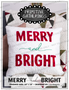 Merry and Bright Pillow DOWNLOAD