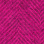 Hand Dyed Fuschia Herringbone Wool