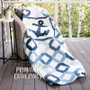 Anchors Away Quilt Kit with Anchor Applique