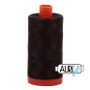 Aurifil 50 wt. 1130-Very Dark Bark