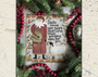 Santa Knows Cross Stitch
