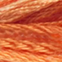 DMC Color Variation Embroidery Floss 8M 417F-4124 Bonfire