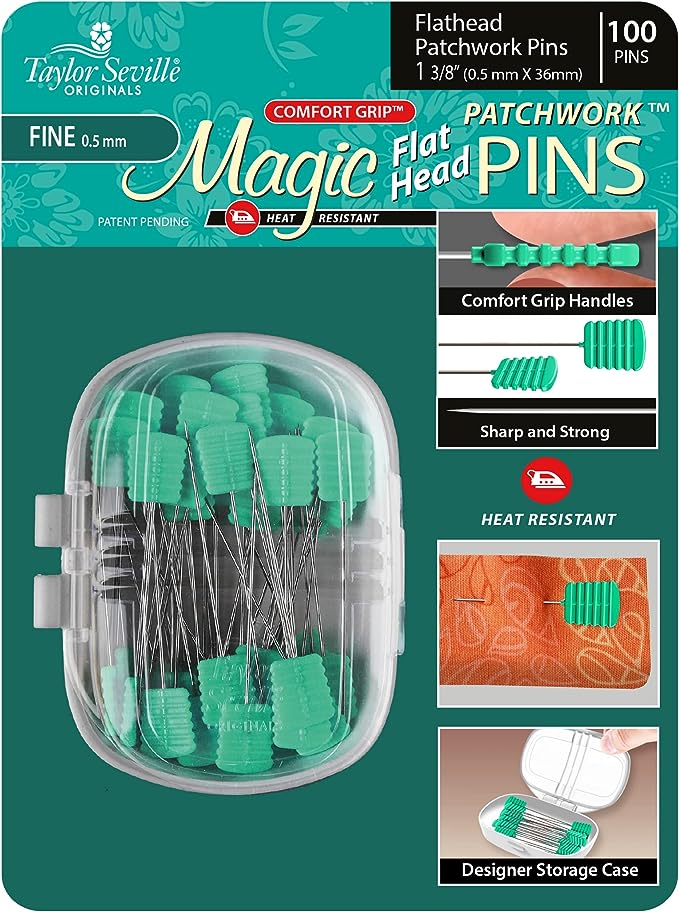 Magic Pins - Fine Quilting - 100ct by Taylor Seville