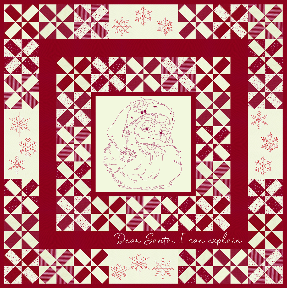 A Santa Surprise Makes This Quilt Reversible! – Nancy's Notions