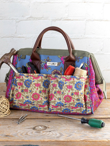 Zip Up Tool Bag by Natural Life - Primitive Gatherings Quilt Shop