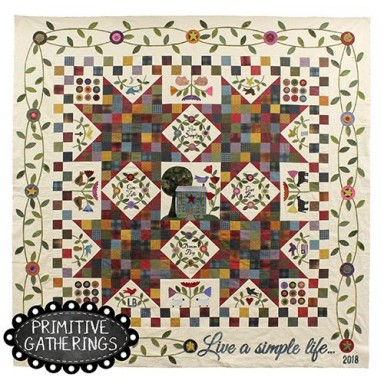 Live a Simple Life PRI-614 - Primitive Gatherings Quilt Shop