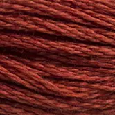 DMC Embroidery Floss 8M 117-918 Dark Red Copper - Primitive