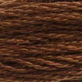 DMC Embroidery Floss 8M 117-801 Dark Coffee Brown - Primitive