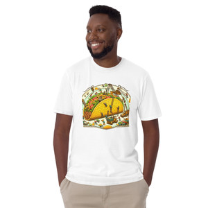 Unisex T-Shirt Softstyle (M) - Taco Tower