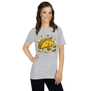 Unisex T-Shirt Softstyle (W)  - Taco Tower