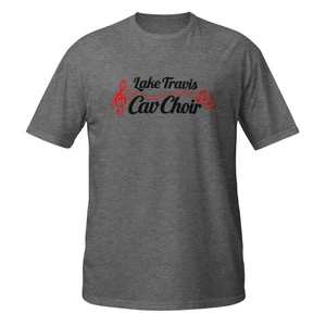 LTHS Choir TShirt Sample Black Red