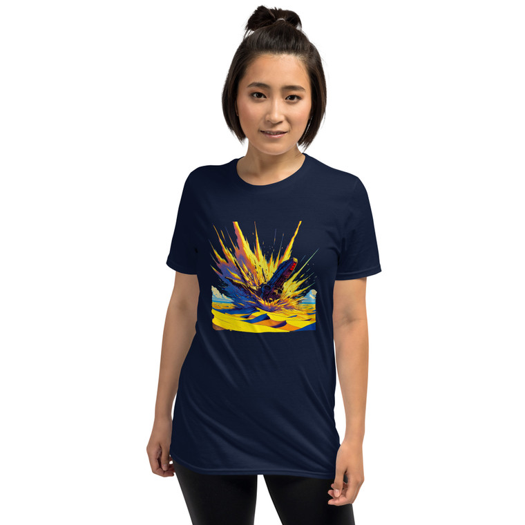 Unisex T-Shirt Softstyle (W)  - Sand Starship
