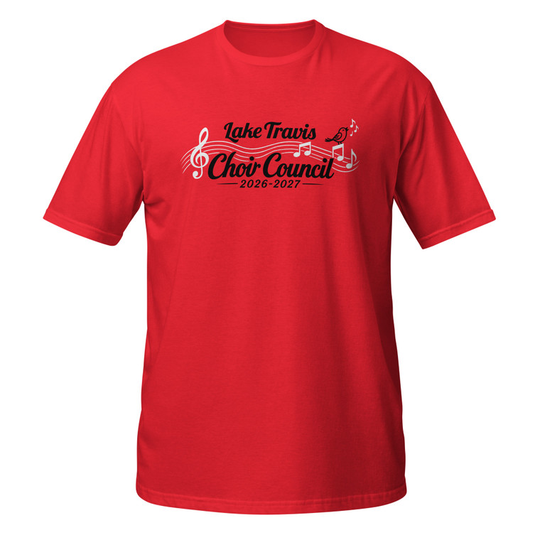 LTHS Choir Council Shirt BlackWhite