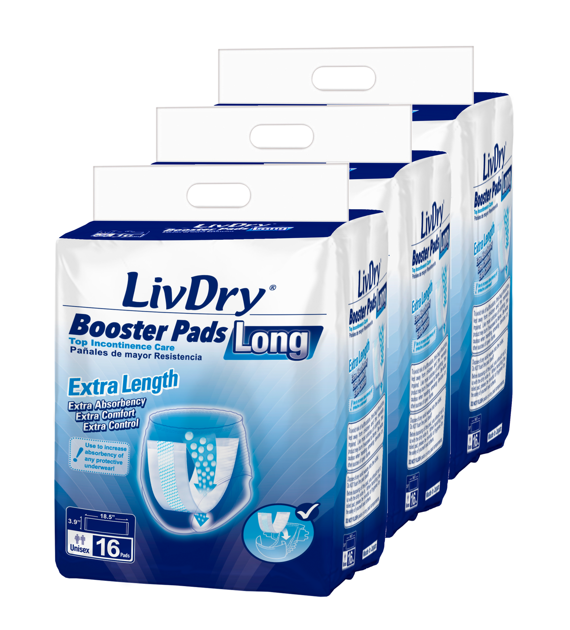 Booster Pads  XP Medical Incontinence Help