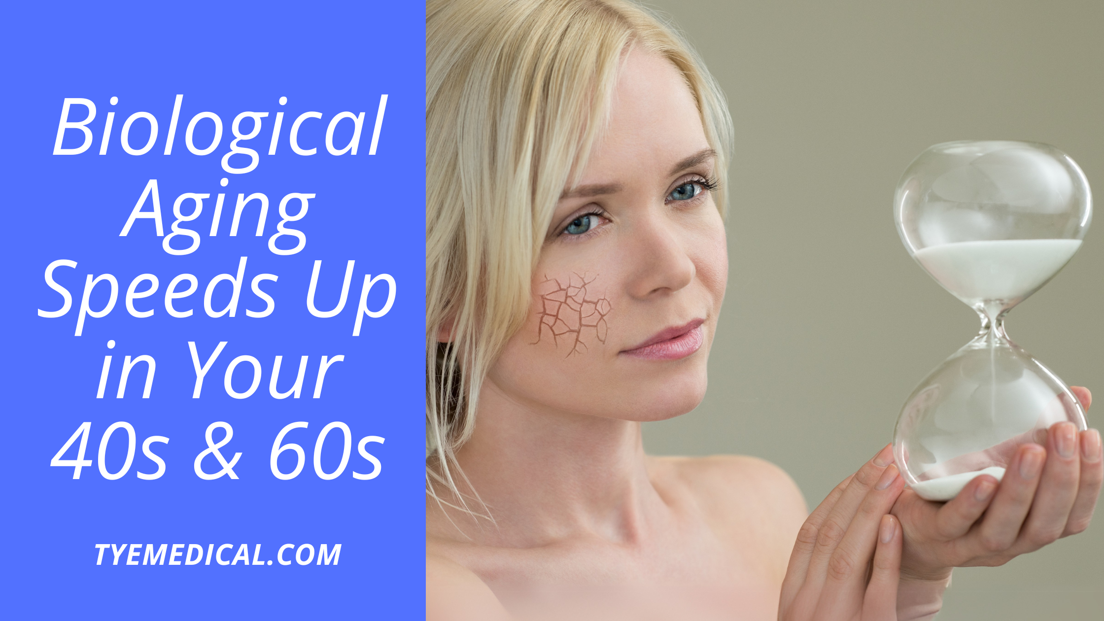 Biological Aging Speeds Up in Your 40s and 60s - TYE Medical
