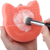 Mianmoshua Pinceau facial en silicone hypoallergénique