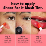 ELF Sheer for it Blush Tint - joue et lèvres - plums up