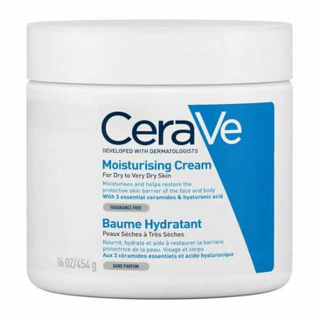 Cerave Moisturising Cream Face Body Moisturiser 454g