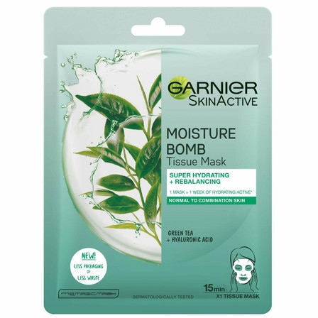 Garnier Moisture bomb Super hydrating face sheet mask Garnier Moisture bomb Super hydrating face sheet mask