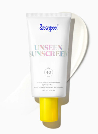 Supergoop Unseen sunscreen - Creme solaire invisible SPF40