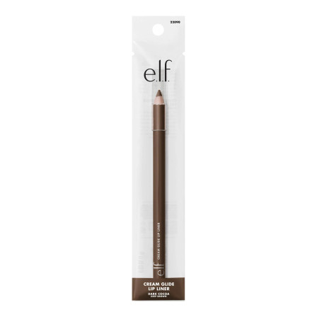 Elf Cream Glide Lip Liner - Dark Cocoa - 0.03oz