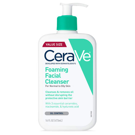 Cerave gel moussant 473ml