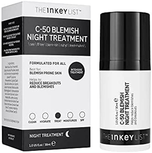 THE INKEY LIST C-50 Blemish Night Treatment