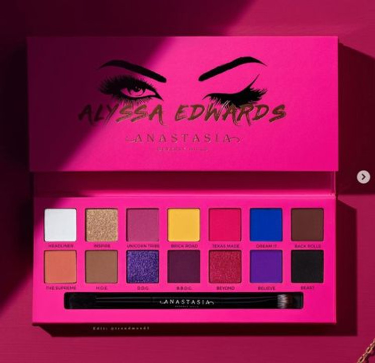 Anastasia Beverly Hills X Alyssa Edwards Palette Anastasia Beverly Hills X Alyssa Edwards Palette