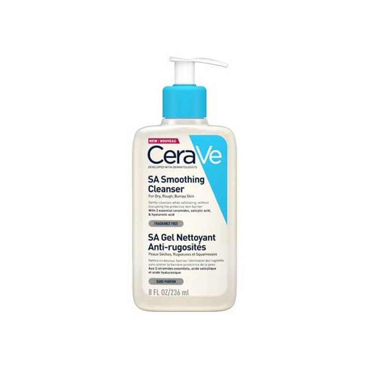 Cerave SA Smoothing Exfoliate Skin Cleanser 236ml