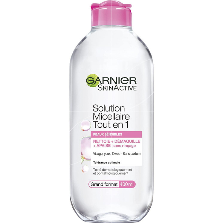 Solution micellaire garnier - peaux sensibles - 400ml