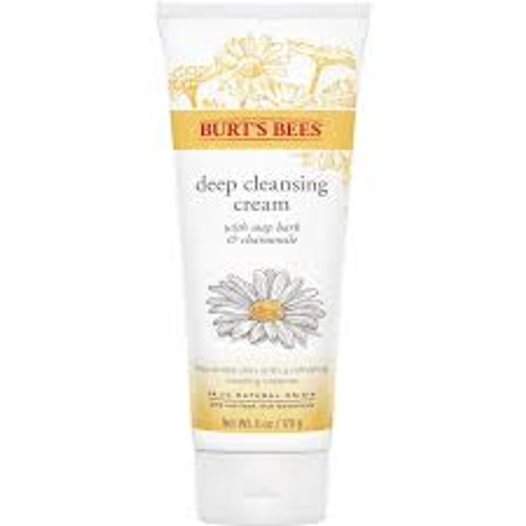 Burt's Bees Organic Soap Bark & Chamomile Deep Cleansing Cream 170g