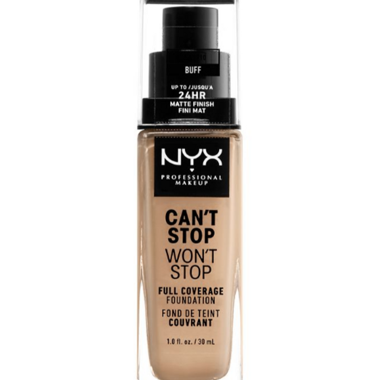 NYX Can't Stop Won't Stop Fond de Teint Couvrant