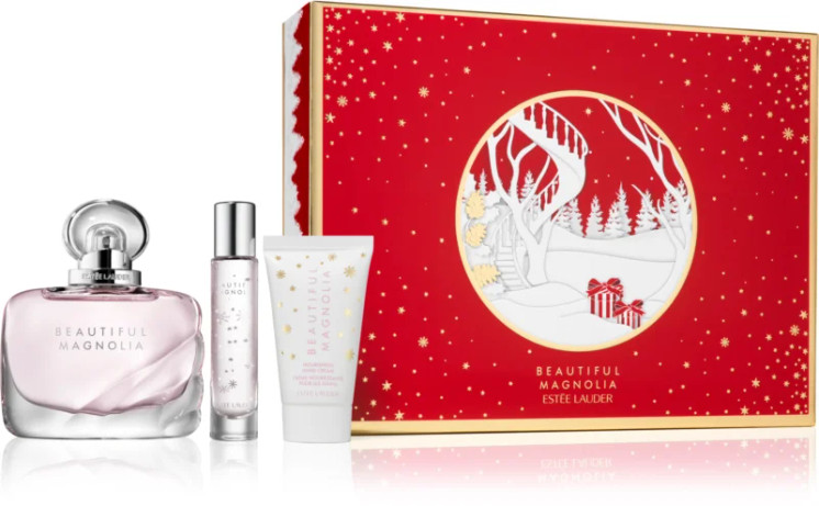 Coffret Beautiful Magnolia, avec l'Eau de Parfum Spray, 50ml