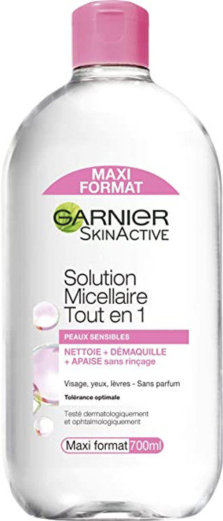 Garnier eau micellaire peau sensible 700ml - grand format