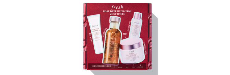 Fresh coffret Rose deep hydratation Must Have