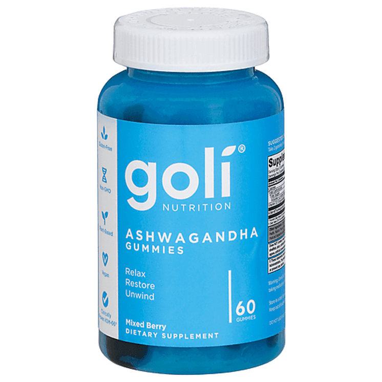 Goli - Ashwagandha Gummies (Relax et restore)