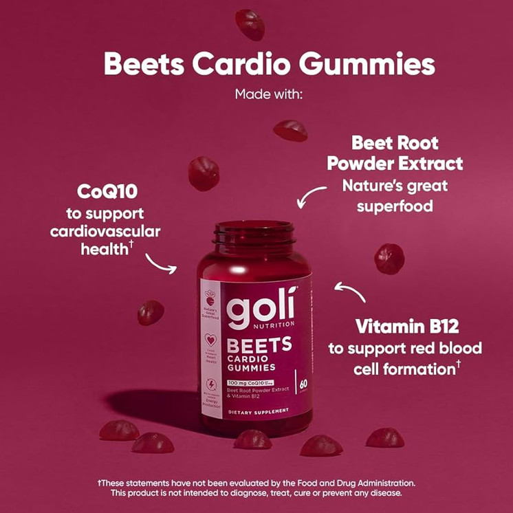 Goli - Beets Cardio Gummies