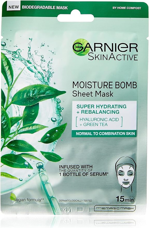Garnier Moisture Bomb Hydrating & Rebalancing Face Mask
