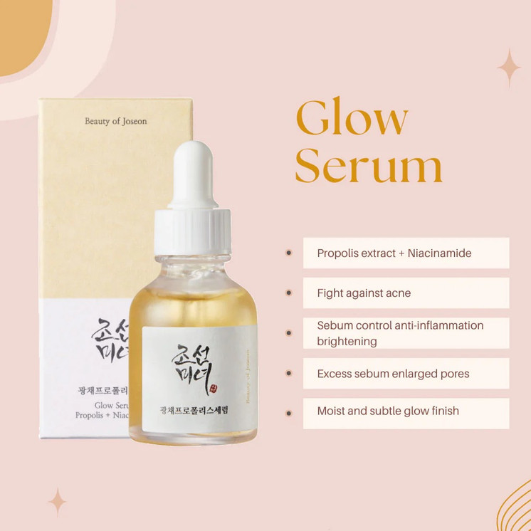 GLOW SERUM : PROPOLIS + NIACINAMIDE