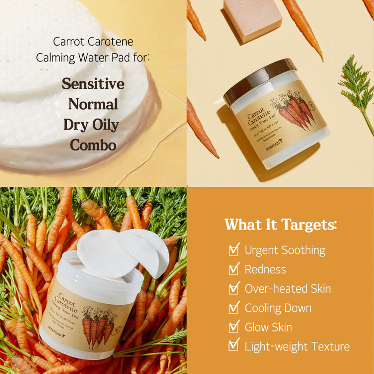 CARROT CAROTENE CALMING WATER PAD 250G