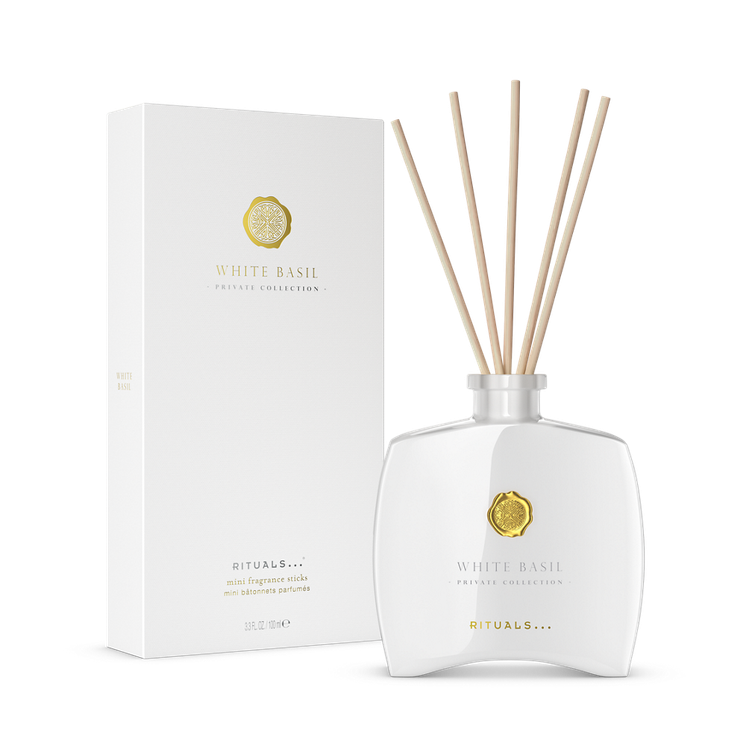 Rituals Diffuseur à bâtonnets White Basil – 100 ml