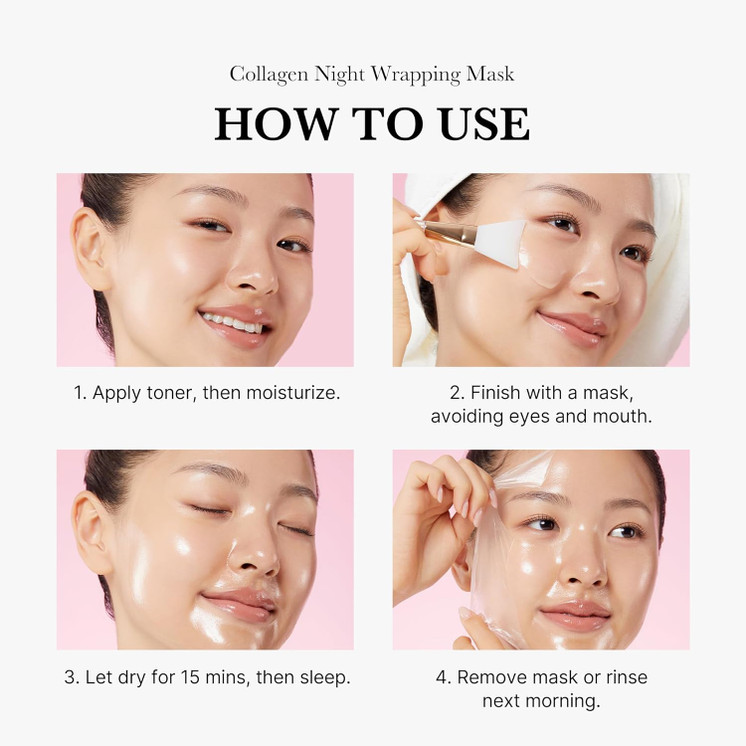 Medicube collagen night wrapping mask