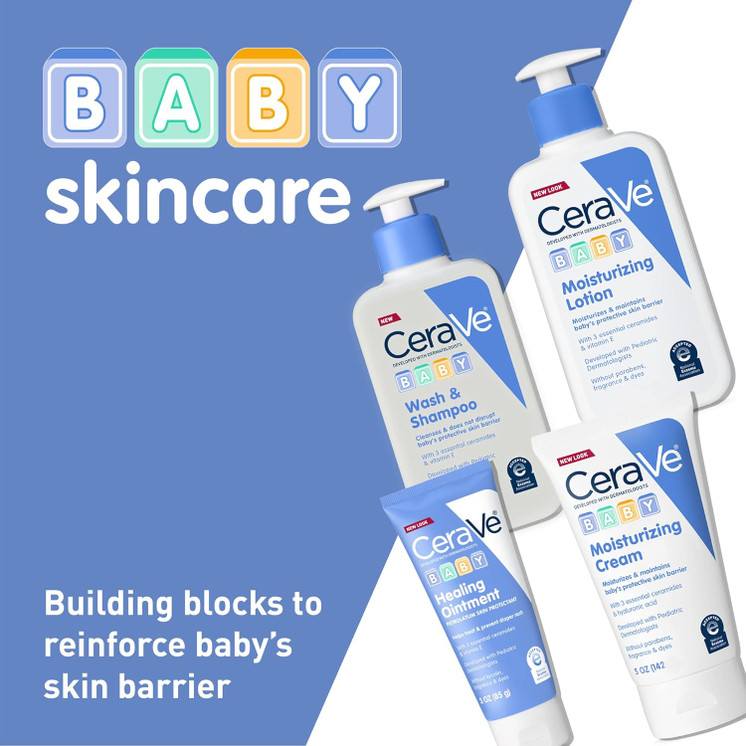 Cerave Baby Wash & Shampoo - 473ml