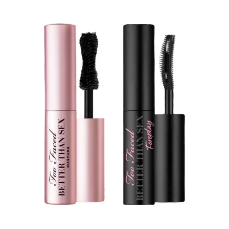 Too faced Foreplay and Better Than Sex Mascara Travel Size