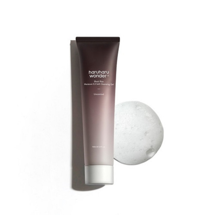 HARUHARU WONDER BLACK RICE MOISTURE 5.5 SOFT CLEANSING GEL 100ML